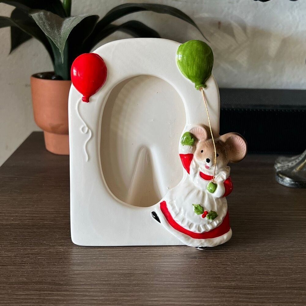 Made in Japan Mouse Christmas picture frame